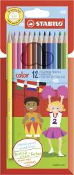 Stabilo Farbiky pre deti pastelky 12 ks Color