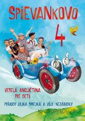 DVD s pesnikami Spievankovo 4 Vesel anglitina pre deti Mria Podhradsk Richard anaky
