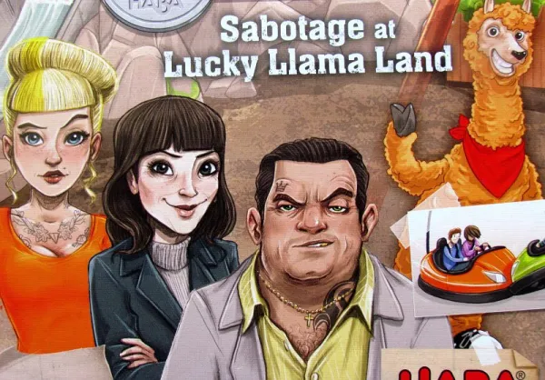 Rodinná spoločenská hra Kľúč - Sabotáž v Lucky Lama Land Haba od 8 rokov