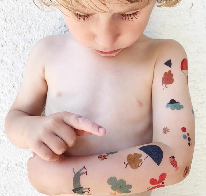 tetovacky, tetovacky pre deti, Tetovačky pre deti Zvieratká Djeco od 3 rokov