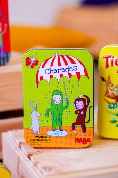 Cestovná hra pre deti Šarády Pantomíma Haba od 4 rokov
