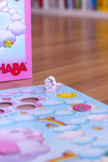Spoločenská hra pre deti Jednorožec v oblakoch Haba od 4 rokov