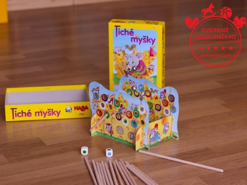 Recenzia: Spolo�ensk� hra pre deti Tich� my�ky Haba