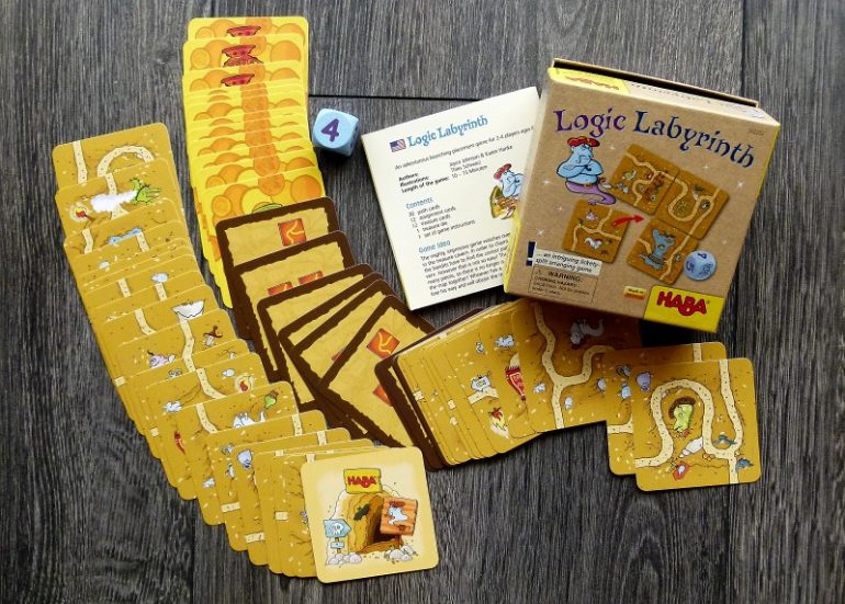Spoločenská hra pre deti Logický labyrint Haba od 6 rokov