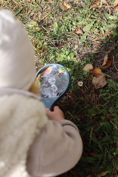 Detsk lupa na pozorovanie Terra Kids Haba so zvovacm sklkom priemer 10 cm