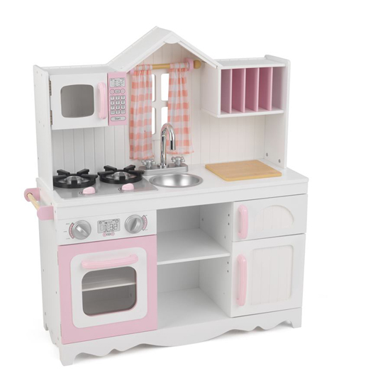 KK53222_Drevena_kuchynka_KidKraft_Modern_Country_pre_deti_od_2_rokov_ruzovobiela