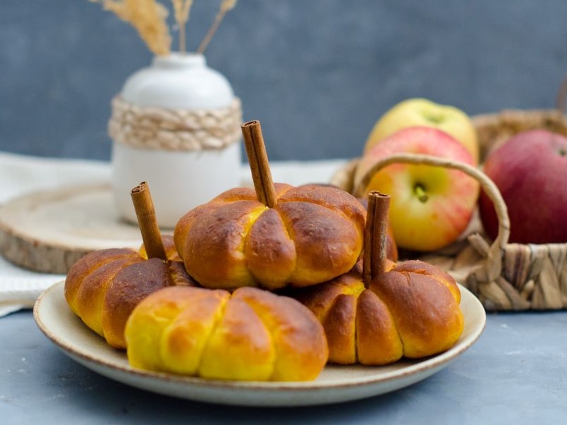 Recept: Kysnuté tekvičky s tekvicovým pyré Recept: Kysnuté tekvičky s tekvicovým pyré