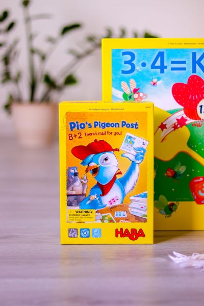 Spoloèenská hra pre deti Pio poštový holub Haba od 5 rokov