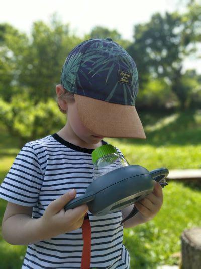 Detská pozorovacia lupa na hmyz s karabínkou Terra Kids Haba od 3 rokov