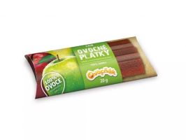 Sušené RAW ovocné plátky pre deti Jablko Ovocňák 20 g