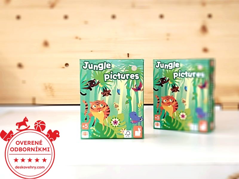 Recenzia: Logická hra pre deti Janod Obrázky z džungle