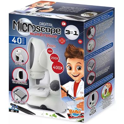 Mal vedec Digitlny mikroskop a 40 experimentov pre deti Buki
