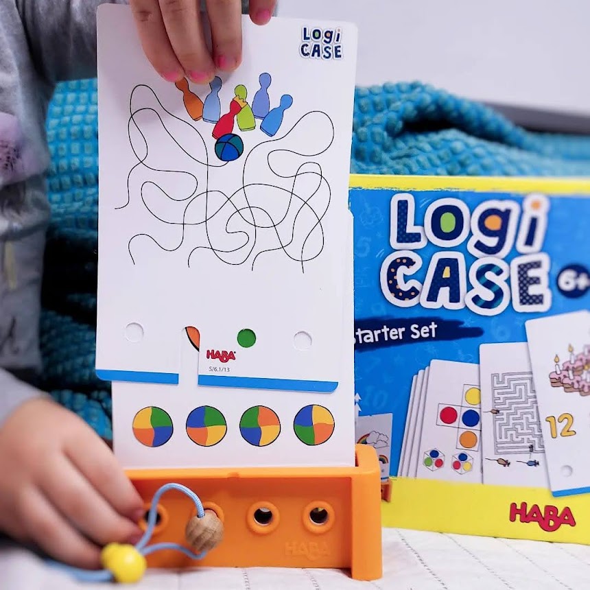 Logická hra pre deti Štartovacia sada Logic! CASE Haba od 6 rokov