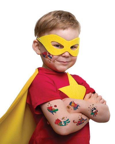Tetovačky pre deti Super hrdinovia TATTonMe sada