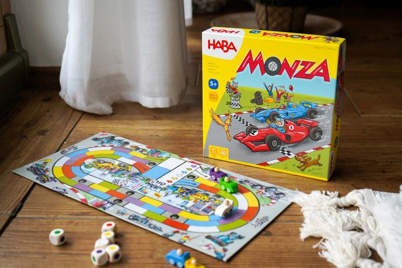 Spoloensk hra pre deti Monza SK CZ verzia Haba od 5 rokov