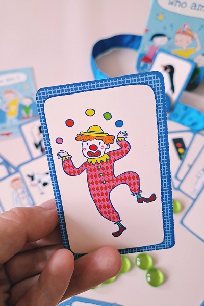 Mini hra v kovovej krabici Kto som? Haba od 5 rokov