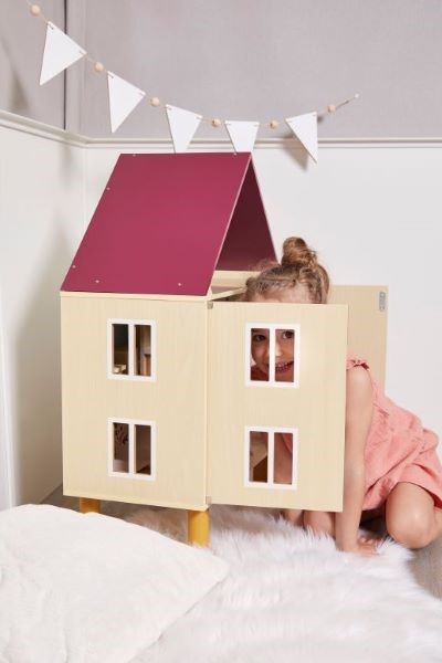 Drevený domček pre bábiky s príslušenstvom Twist Janod