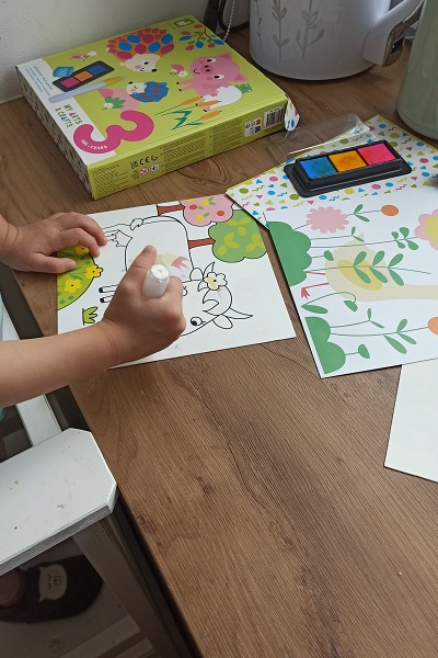 Kreatvna sada XXL s aktivitami My arts&crafts Janod od 3 rokov