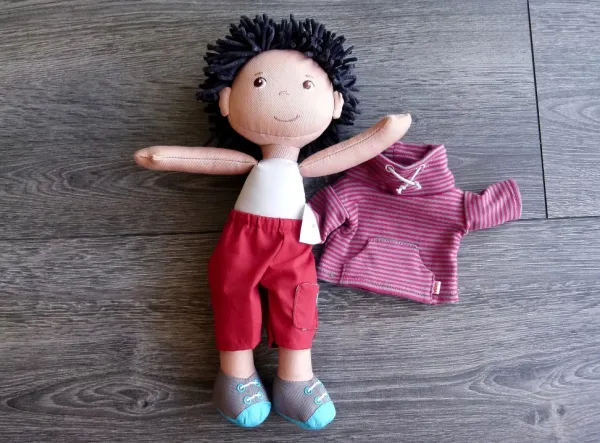 Textilná bábika William 30 cm Haba od 1,5 rokov