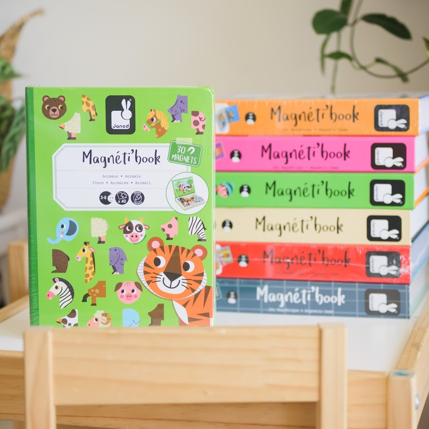 Magnetick kniha Janod, Magnetibook Janod, Magnetick skladaka