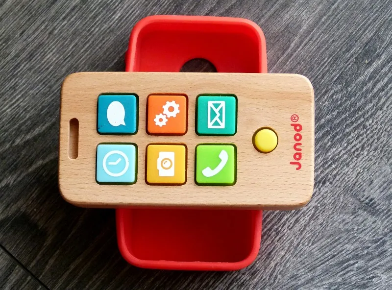 Detský drevený mobil so zvukmi Janod od 1 roka