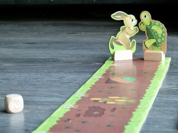 Hra pre jedného hráča Zajac a korytnačka Janod od 6 rokov