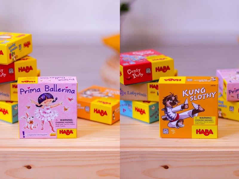 Recenzia: Mini hra Lenivý Kung Fu a Prima Balerína Haba Recenzia: Mini hra Lenivý Kung Fu a Prima Balerína Haba