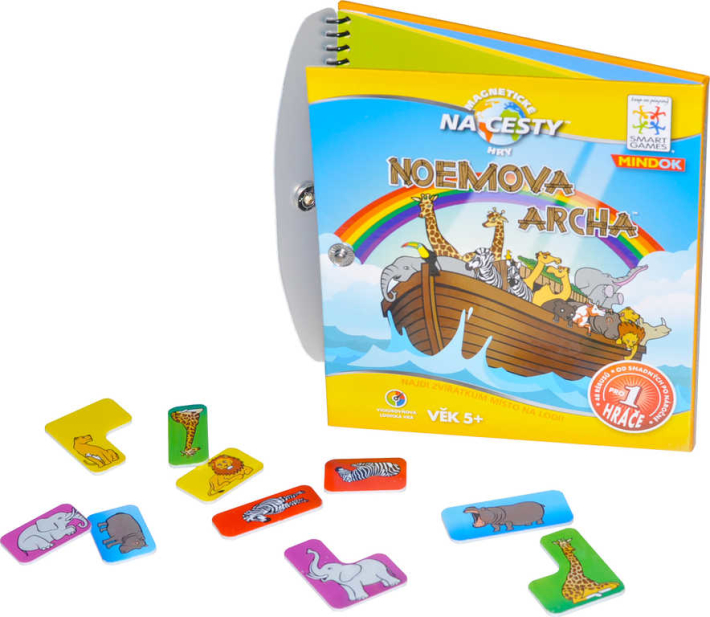 Logická hra Noemova archa MindOK SMART na cestovanie pre deti od 5 rokov