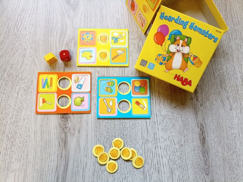 Recenzia: Mini hra pre deti Škrečkove zásoby Haba Recenzia: Mini hra pre deti Škrečkove zásoby Haba