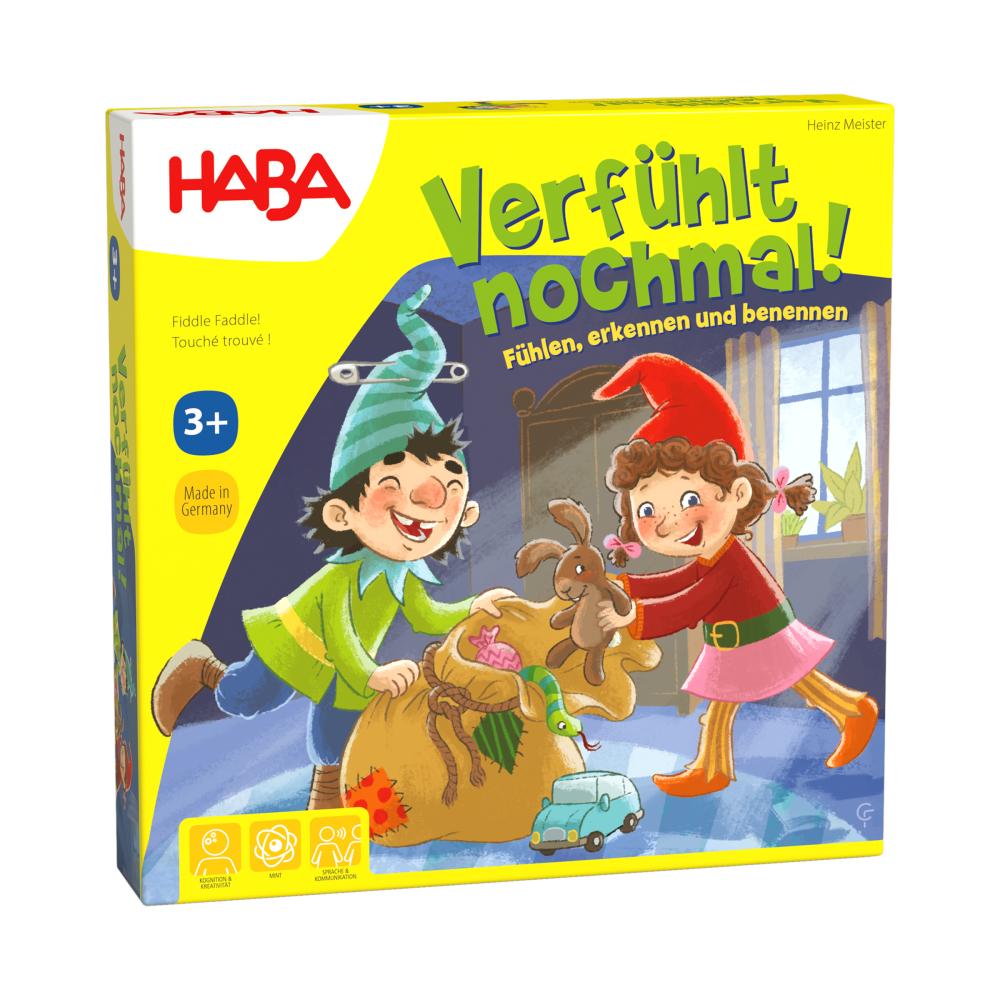 Haba Senzorick hra pre deti Pexeso vo vrecku Obrzky od 3 rokov