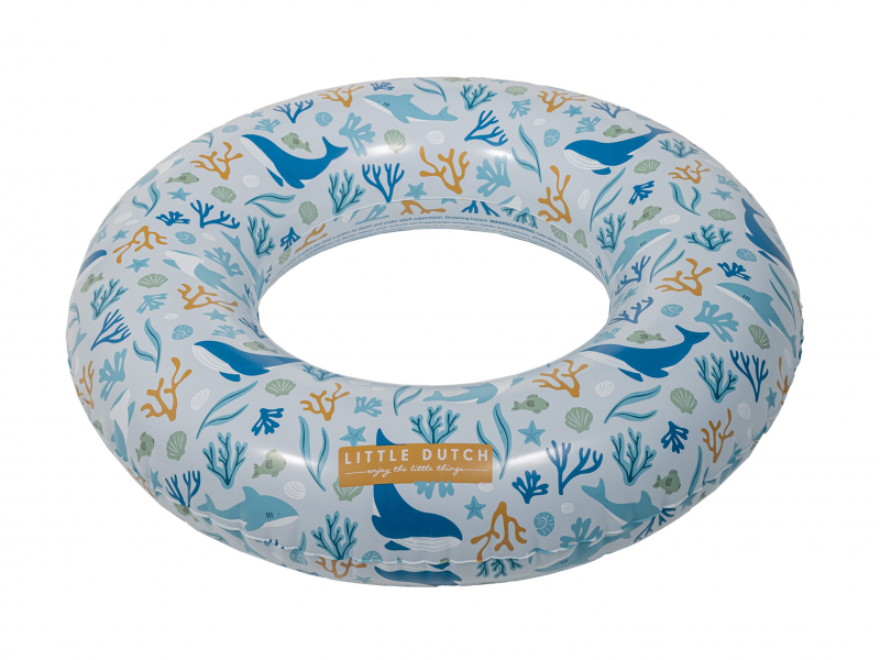 Little Dutch Nafukovacie koleso do vody Ocean Dreams Blue