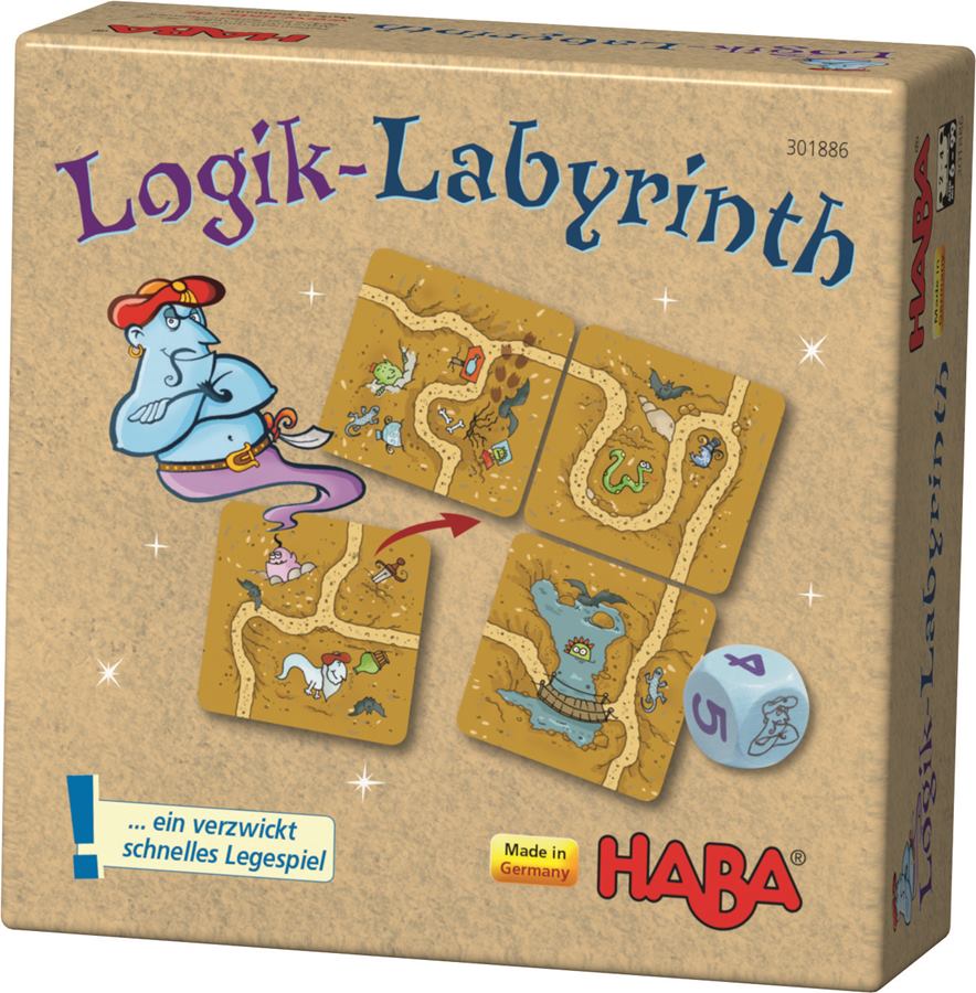 Spoločenská hra pre deti Logický labyrint Haba od 6 rokov