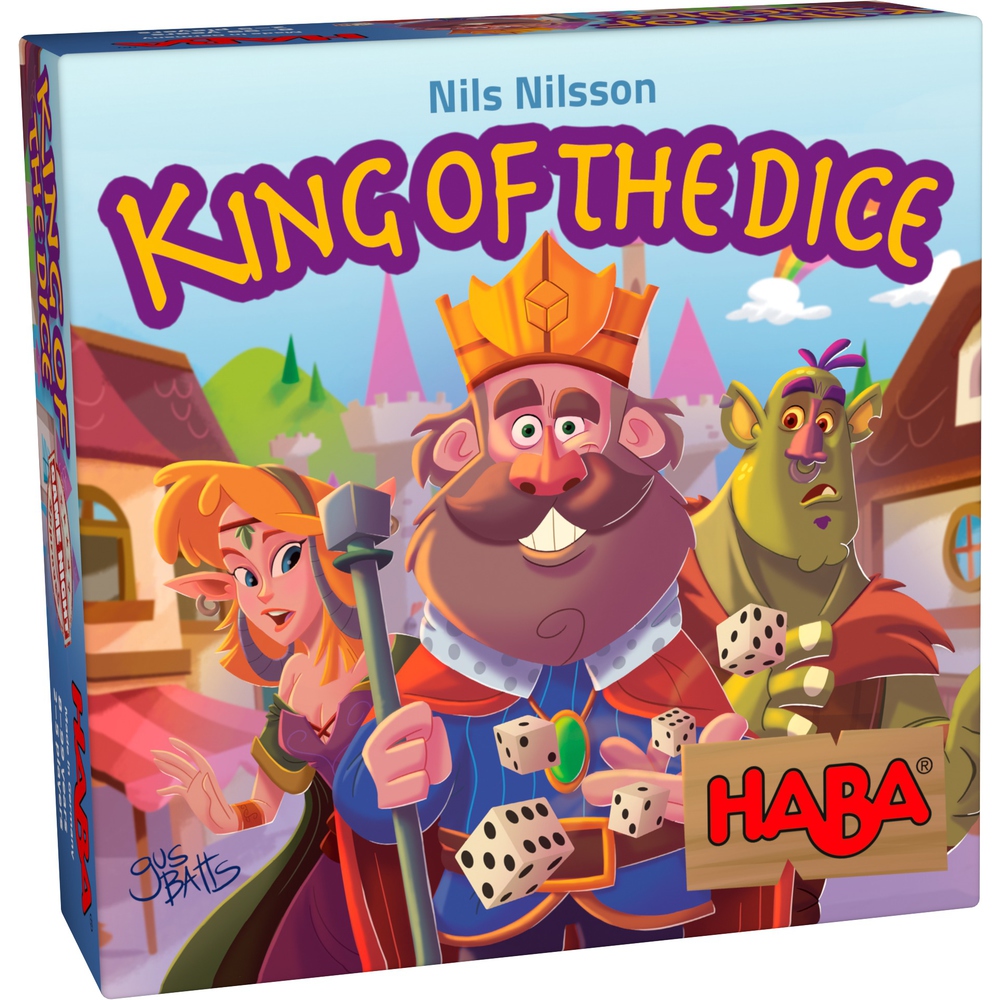 Spoločenská hra pre deti Kráľ kociek Haba od 8 rokov