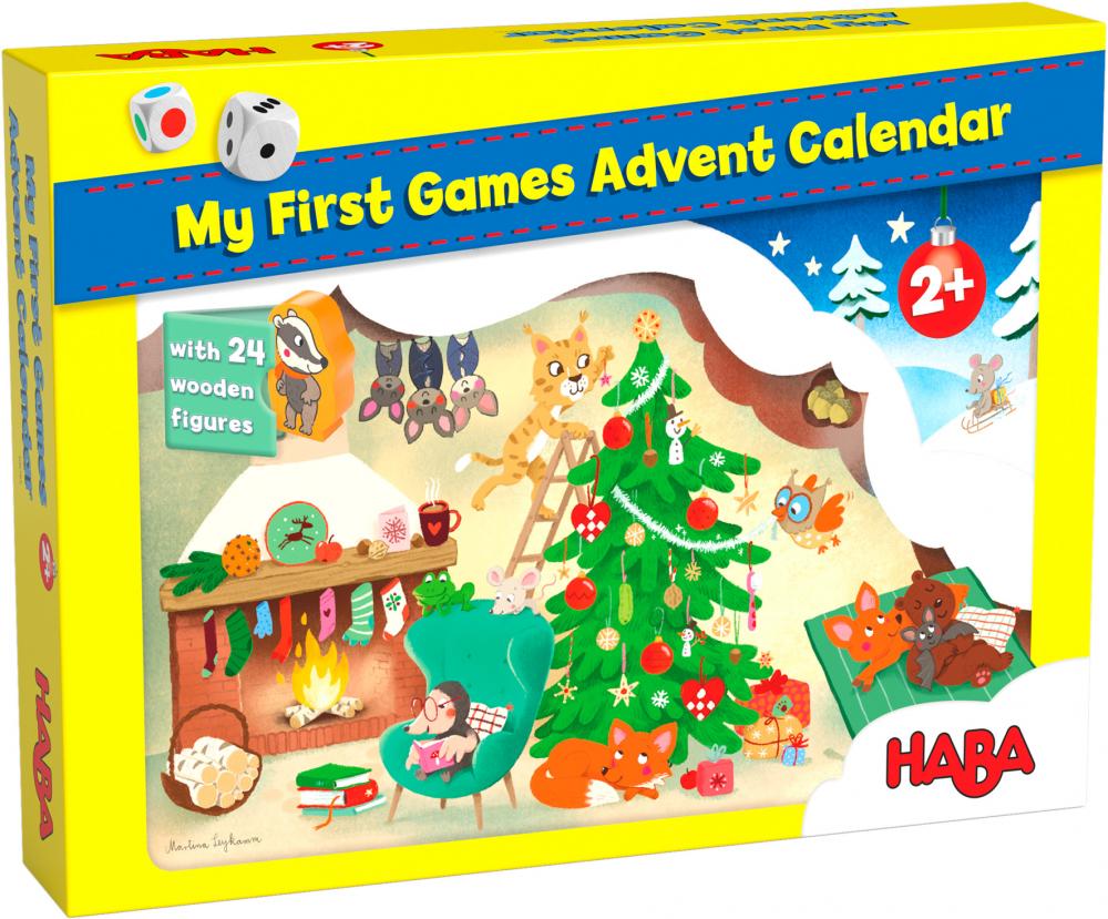 Moja prv hra pre deti Adventn kalendr Haba od 2 rokov