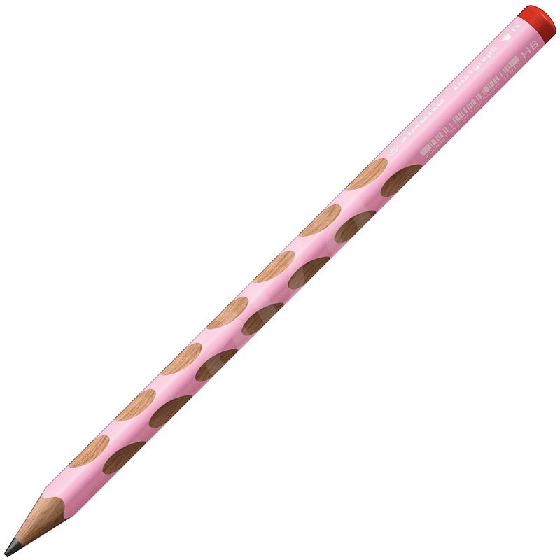 EASYoriginal grafitová ceruzka pre pravákov tvrdosť HB ružová 
