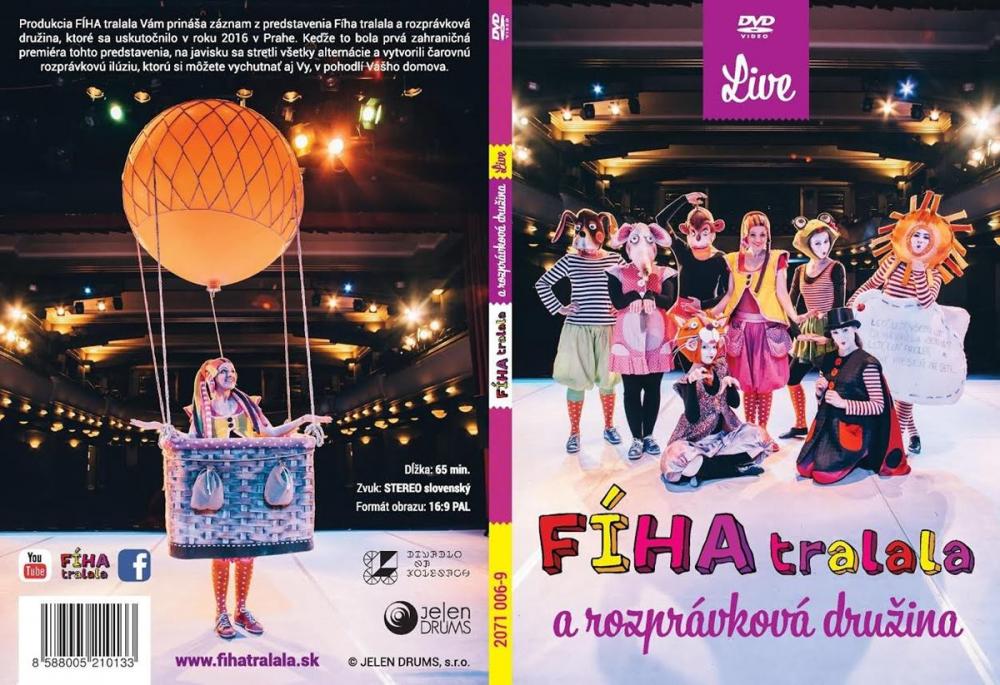 Fha tralala a rozprvkov druina LIVE iv predstavenie DVD