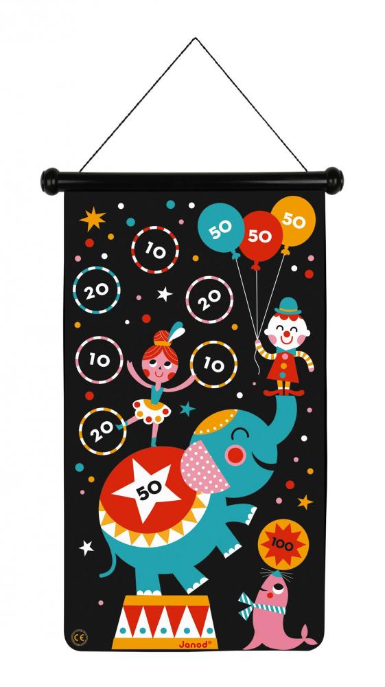 Magnetick hra Ter a pky pre deti Cirkus Janod od 4 rokov