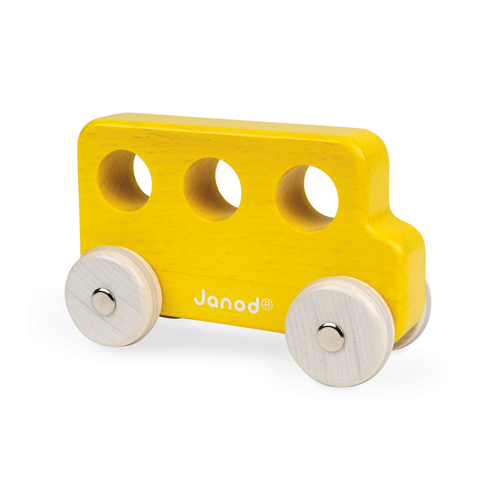 Dreven auto retro autobus lt Janod Cocoon