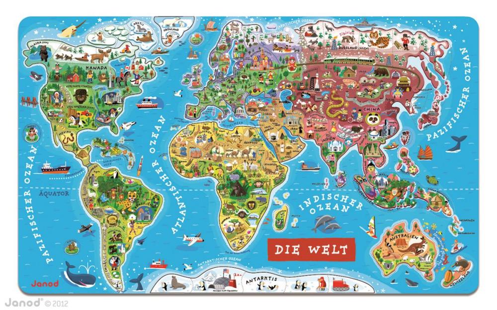 magneticka mapa sveta Magnetická mapa sveta Magnetic World Map German Version Janod od 5  magneticka mapa sveta