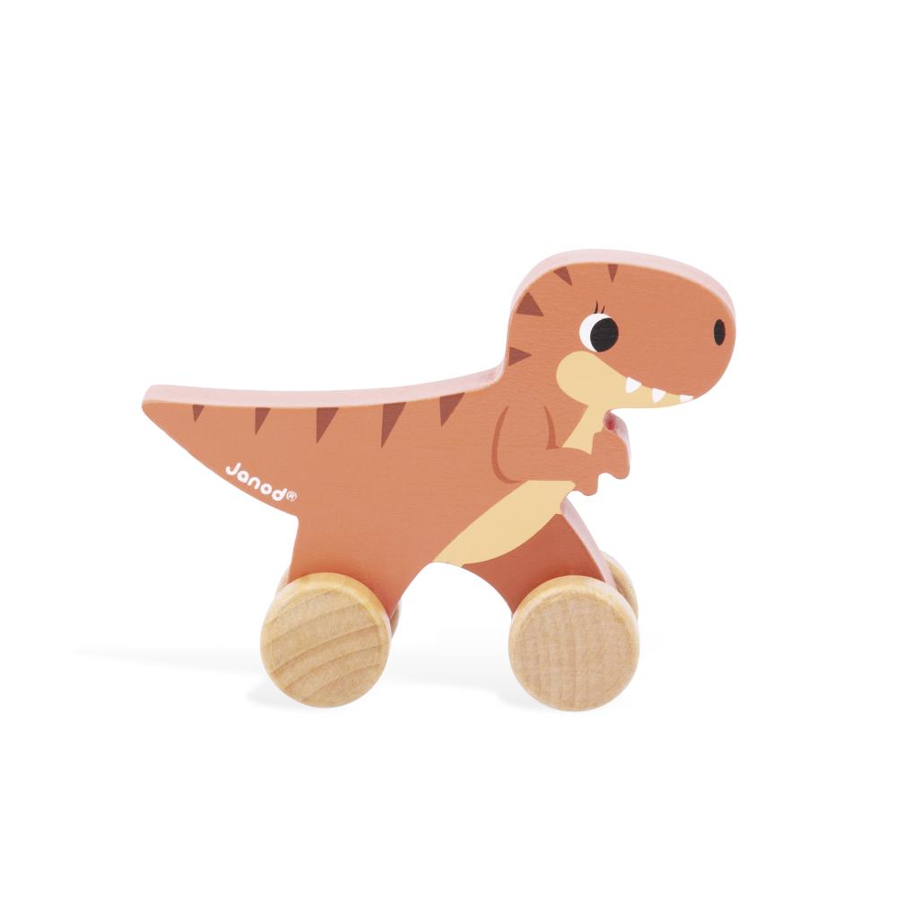 Dreven auto na tlaenie Dinosaurus Tyrannosaurus Dino Janod