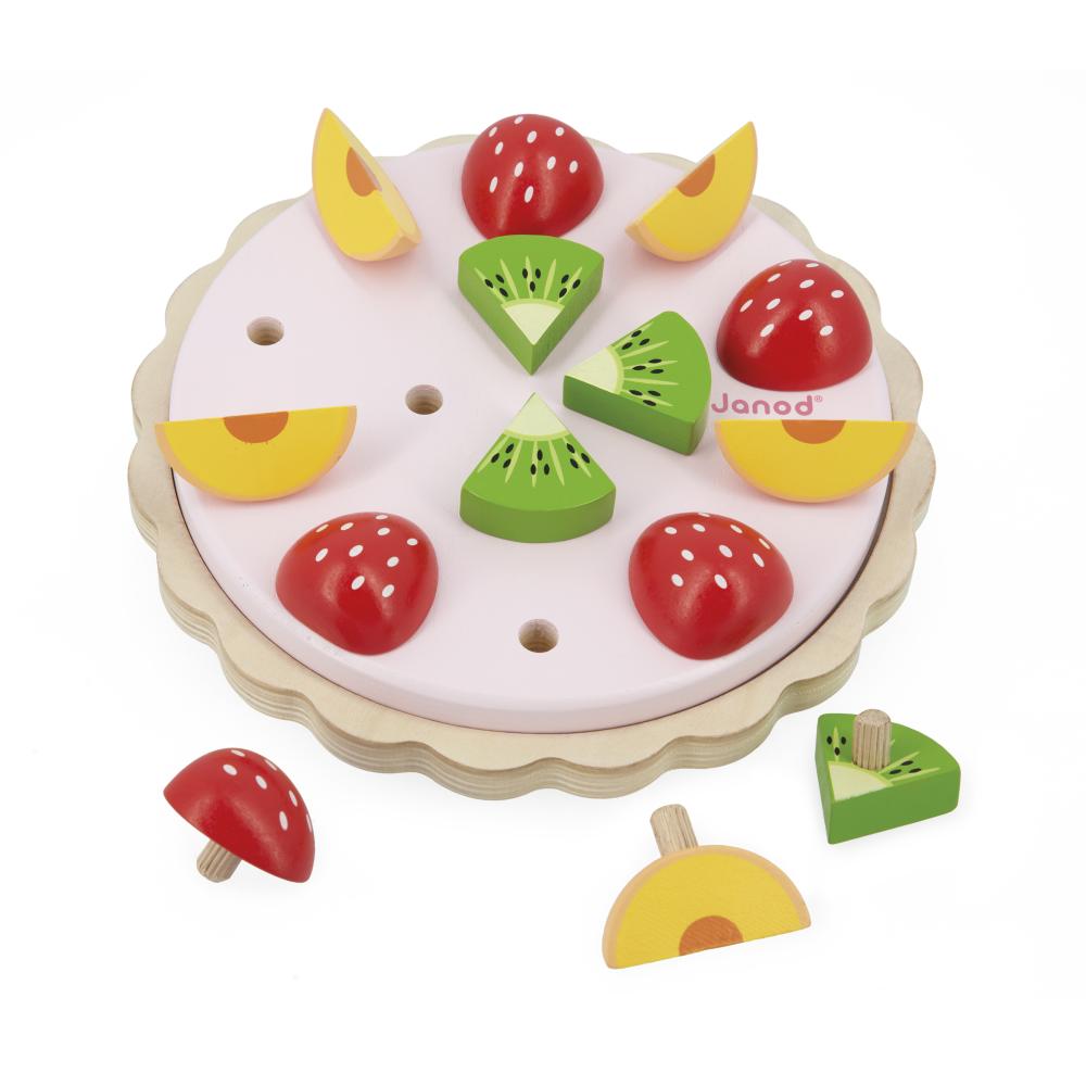 Hraka pre deti Dreven ovocn torta Twist Janod