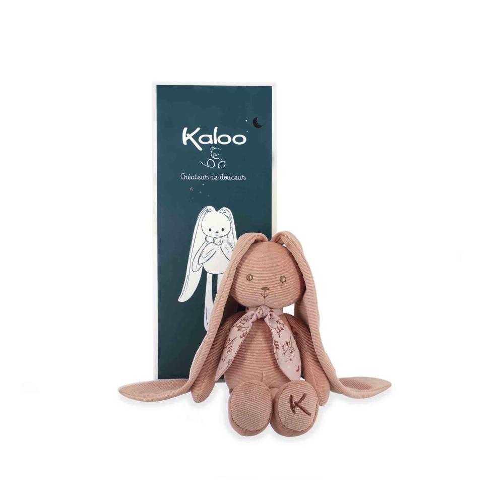 Plyšový zajac s dlhými ušami Kaloo Lapinoo terakota 25 cm