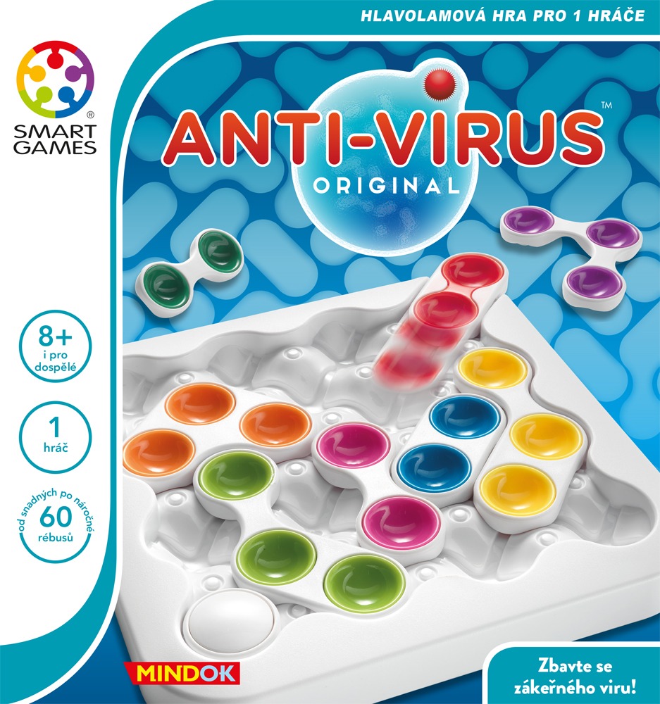 Logická hra Anti virus MindOK SMART pre deti od 8 rokov