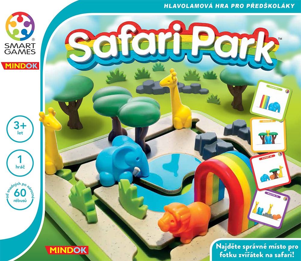 Logická hra Safari park MindOK SMART pre deti od 3 rokov