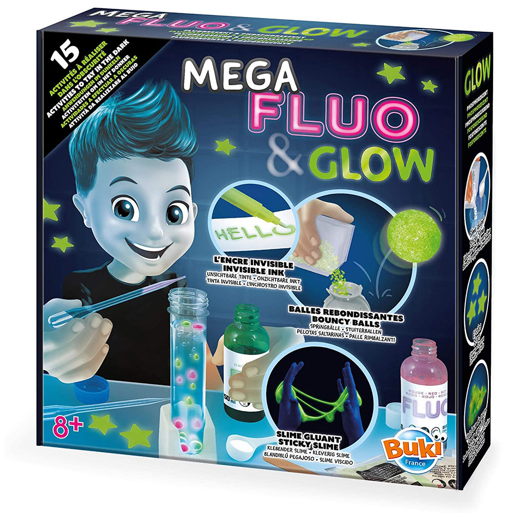 Malý vedec Mega pokusy so svetielkovaním pre deti Buki