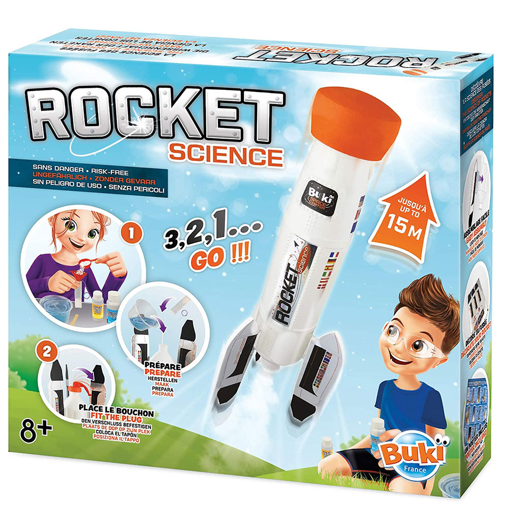 Malý vedec Raketová veda pre deti Buki