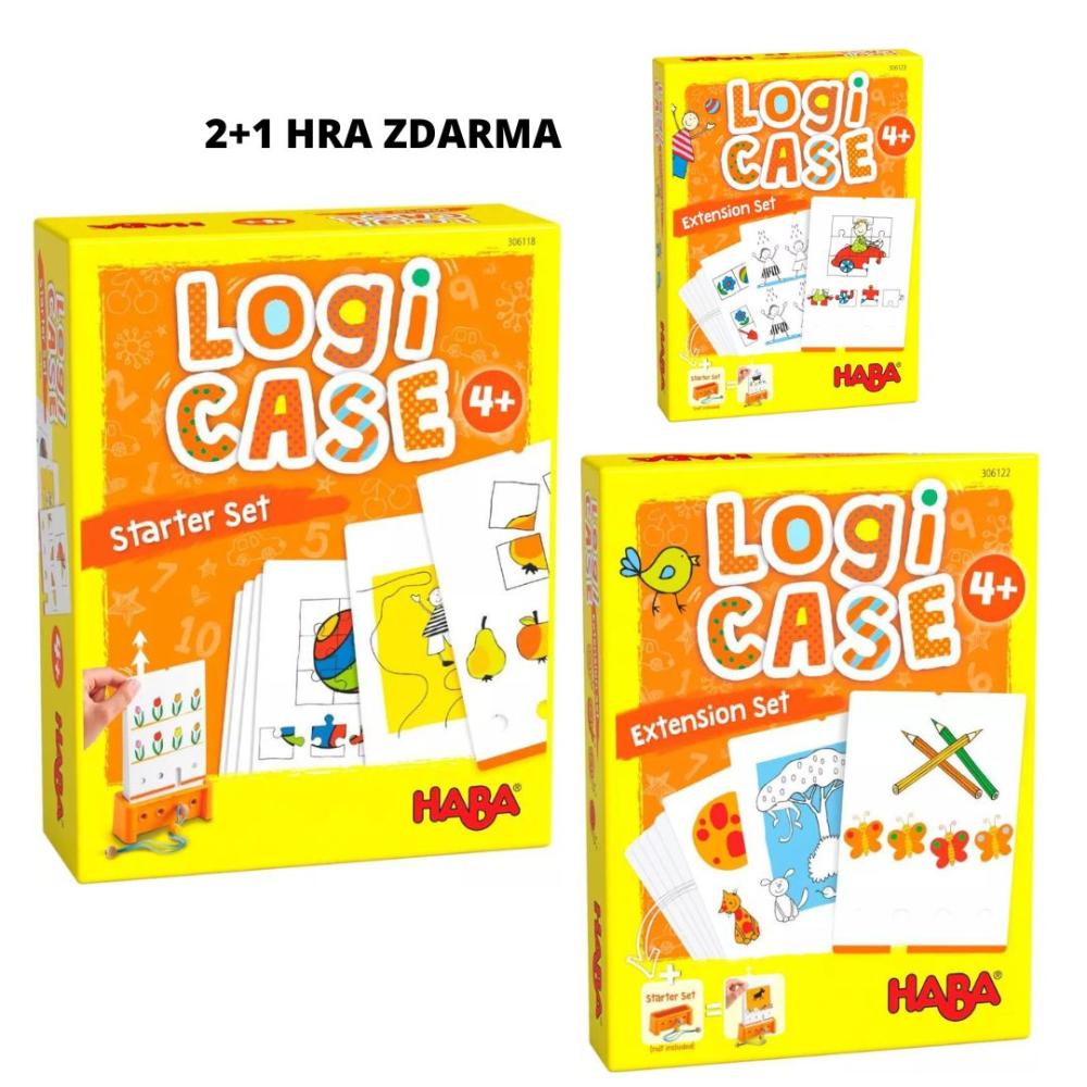 2+1 hra ZDARMA Sada Logic! CASE Logické hry pre deti od 4 rokov