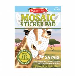 Nalepovacia mozaika pre deti Safari Melissa and Doug od 7 rokov