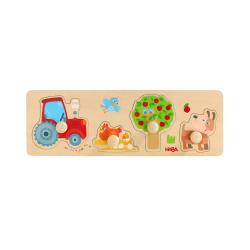 Haba Dreven vkladacie puzzle s chytom Farma 4