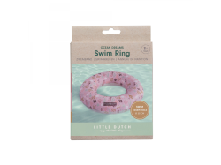 Little Dutch Nafukovacie koleso do vody Ocean Dreams Pink 4